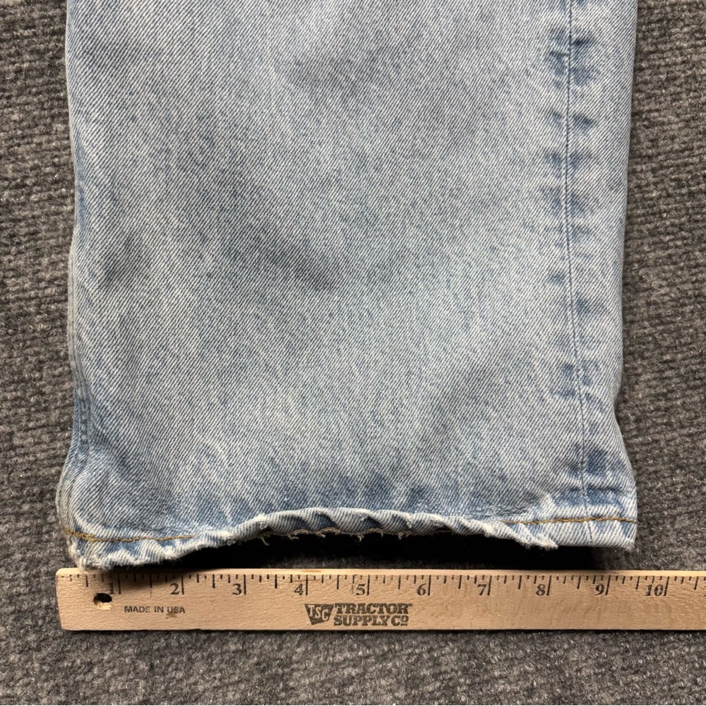 Citizens of Humanity Jeans Womens 24 Blue Ayla Baggy Distressed Button Fly - Picture 12 of 16